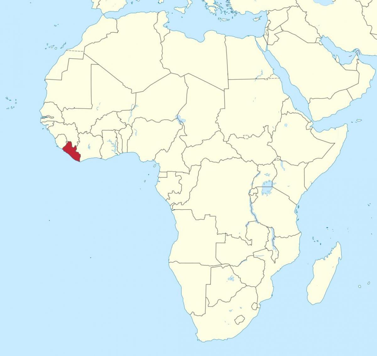 peta afrika Liberia